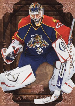#55 Tomas Vokoun - Florida Panthers - 2008-09 Upper Deck Artifacts Hockey
