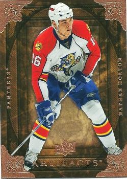 #56 Nathan Horton - Florida Panthers - 2008-09 Upper Deck Artifacts Hockey