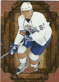 #60 Ales Hemsky - Edmonton Oilers - 2008-09 Upper Deck Artifacts Hockey