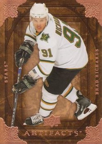 #69 Brad Richards - Dallas Stars - 2008-09 Upper Deck Artifacts Hockey