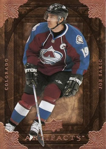 #74 Joe Sakic - Colorado Avalanche - 2008-09 Upper Deck Artifacts Hockey