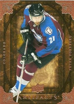 #75 Peter Forsberg - Colorado Avalanche - 2008-09 Upper Deck Artifacts Hockey
