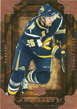 #87 Thomas Vanek - Buffalo Sabres - 2008-09 Upper Deck Artifacts Hockey