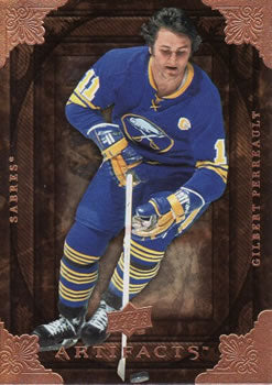 #90 Gilbert Perreault - Buffalo Sabres - 2008-09 Upper Deck Artifacts Hockey