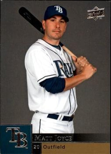 #890 Matt Joyce - Tampa Bay Rays - 2009 Upper Deck Baseball