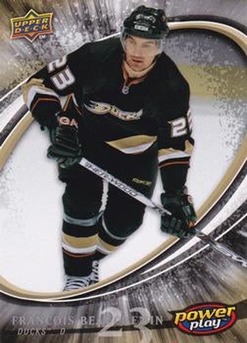 #1 Francois Beauchemin - Anaheim Ducks - 2008-09 Upper Deck Power Play Box Set Hockey