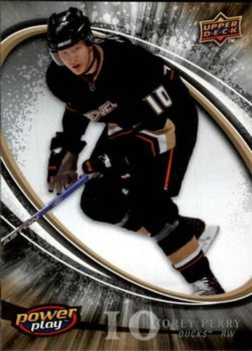 #6 Corey Perry - Anaheim Ducks - 2008-09 Upper Deck Power Play Box Set Hockey