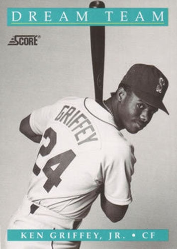 #892 Ken Griffey Jr. - Seattle Mariners - 1991 Score Baseball