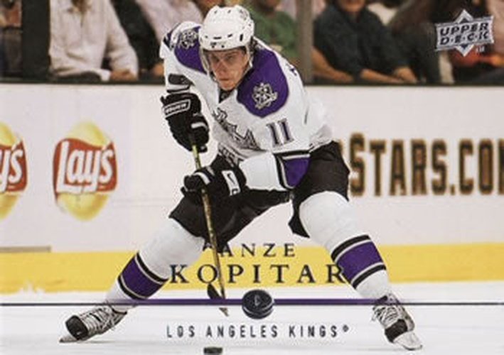 #107 Anze Kopitar - Los Angeles Kings - 2008-09 Upper Deck Hockey