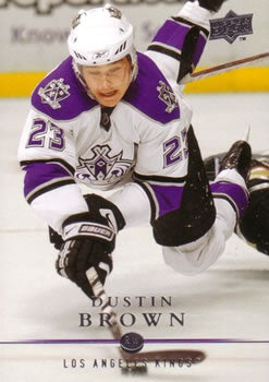 #110 Dustin Brown - Los Angeles Kings - 2008-09 Upper Deck Hockey