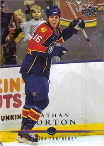 #114 Nathan Horton - Florida Panthers - 2008-09 Upper Deck Hockey