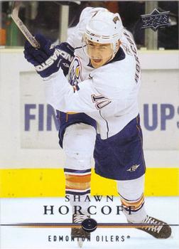 #120 Shawn Horcoff - Edmonton Oilers - 2008-09 Upper Deck Hockey