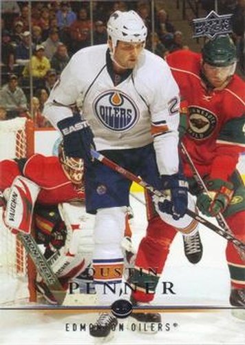 #125 Dustin Penner - Edmonton Oilers - 2008-09 Upper Deck Hockey