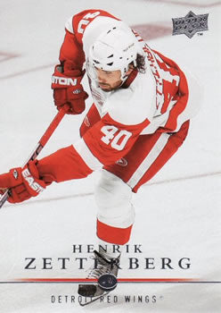 #126 Henrik Zetterberg - Detroit Red Wings - 2008-09 Upper Deck Hockey
