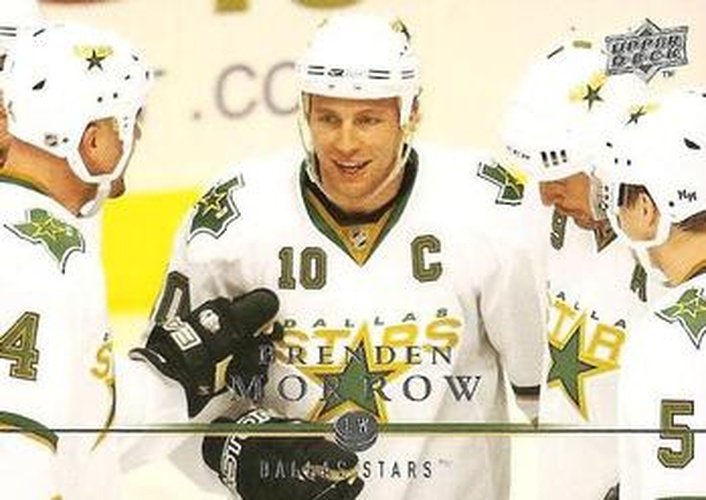 #135 Brenden Morrow - Dallas Stars - 2008-09 Upper Deck Hockey