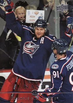 #140 Rick Nash - Columbus Blue Jackets - 2008-09 Upper Deck Hockey