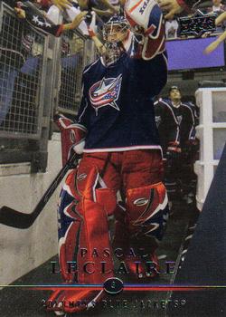 #141 Pascal Leclaire - Columbus Blue Jackets - 2008-09 Upper Deck Hockey