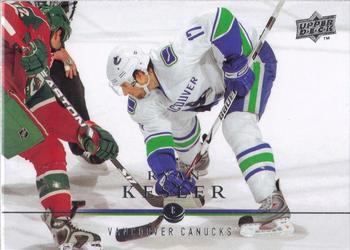 #14 Ryan Kesler - Vancouver Canucks - 2008-09 Upper Deck Hockey