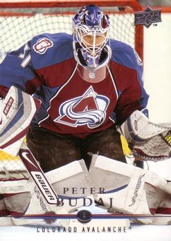#150 Peter Budaj - Colorado Avalanche - 2008-09 Upper Deck Hockey