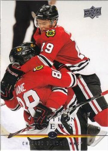 #155 Jonathan Toews - Chicago Blackhawks - 2008-09 Upper Deck Hockey