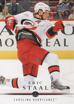#162 Eric Staal - Carolina Hurricanes - 2008-09 Upper Deck Hockey