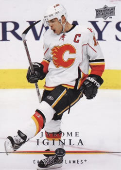 #169 Jarome Iginla - Calgary Flames - 2008-09 Upper Deck Hockey