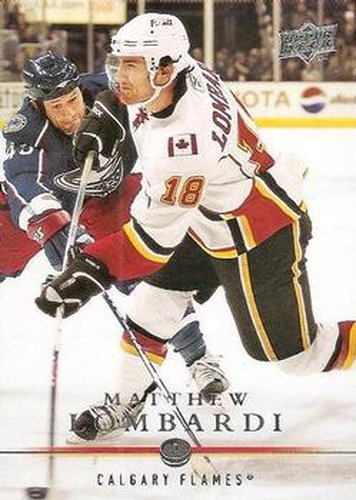 #171 Matthew Lombardi - Calgary Flames - 2008-09 Upper Deck Hockey