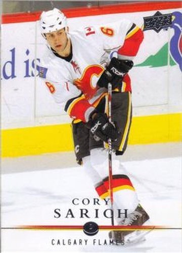 #172 Cory Sarich - Calgary Flames - 2008-09 Upper Deck Hockey