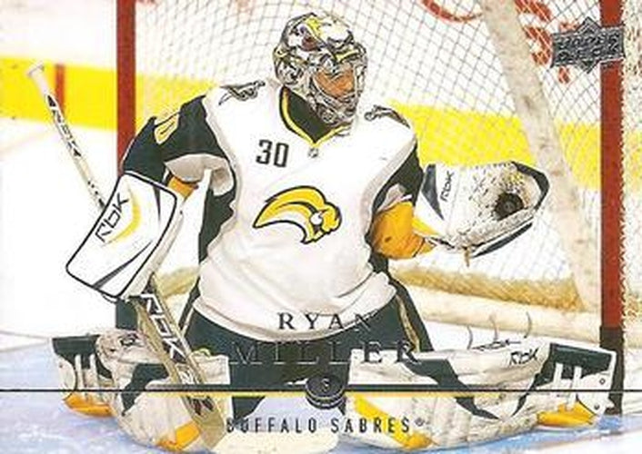 #175 Ryan Miller - Buffalo Sabres - 2008-09 Upper Deck Hockey