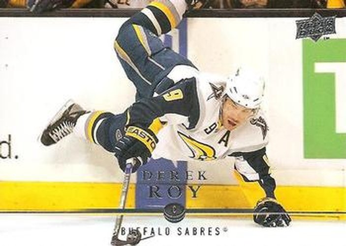 #176 Derek Roy - Buffalo Sabres - 2008-09 Upper Deck Hockey