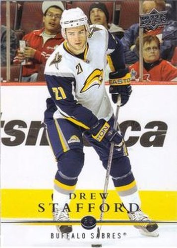 #179 Drew Stafford - Buffalo Sabres - 2008-09 Upper Deck Hockey