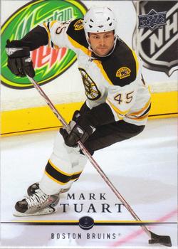 #185 Mark Stuart - Boston Bruins - 2008-09 Upper Deck Hockey