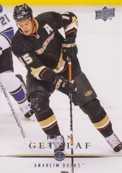 #193 Ryan Getzlaf - Anaheim Ducks - 2008-09 Upper Deck Hockey