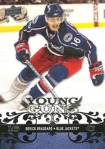 #207 Derick Brassard - Columbus Blue Jackets - 2008-09 Upper Deck Hockey