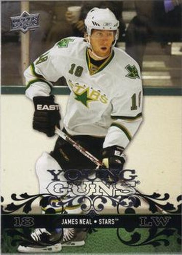 #209 James Neal - Dallas Stars - 2008-09 Upper Deck Hockey