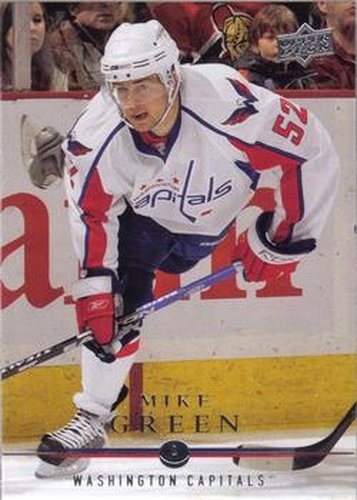 #3 Mike Green - Washington Capitals - 2008-09 Upper Deck Hockey