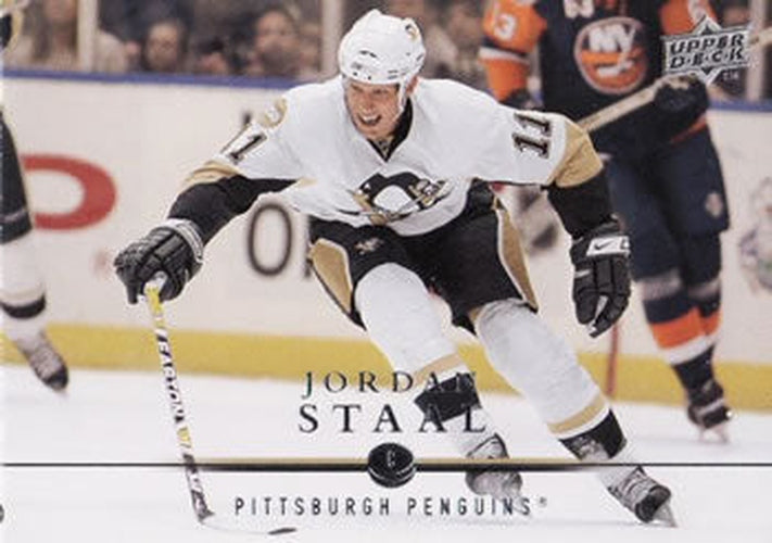 #46 Jordan Staal - Pittsburgh Penguins - 2008-09 Upper Deck Hockey
