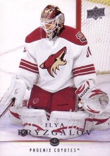 #50 Ilya Bryzgalov - Phoenix Coyotes - 2008-09 Upper Deck Hockey