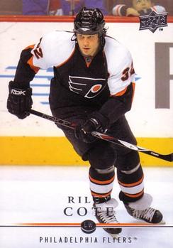 #55 Riley Cote - Philadelphia Flyers - 2008-09 Upper Deck Hockey