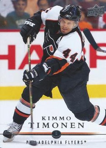 #59 Kimmo Timonen - Philadelphia Flyers - 2008-09 Upper Deck Hockey