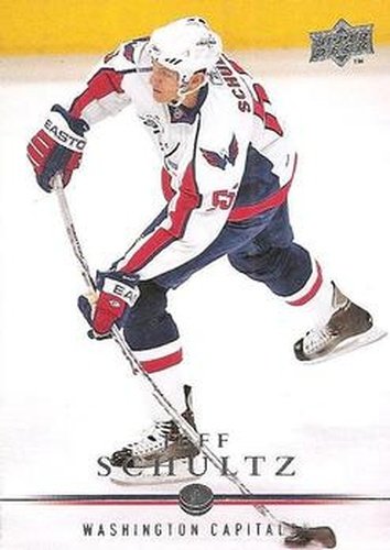 #5 Jeff Schultz - Washington Capitals - 2008-09 Upper Deck Hockey