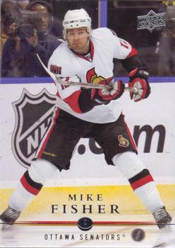 #64 Mike Fisher - Ottawa Senators - 2008-09 Upper Deck Hockey