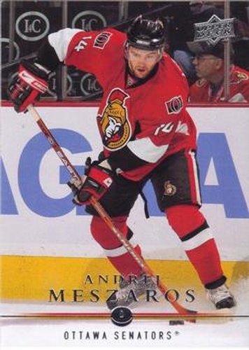 #66 Andrej Meszaros - Ottawa Senators - 2008-09 Upper Deck Hockey