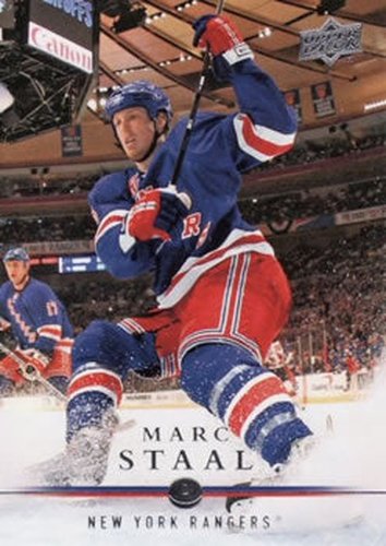 #71 Marc Staal - New York Rangers - 2008-09 Upper Deck Hockey