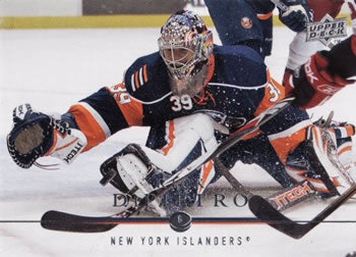 #76 Rick DiPietro - New York Islanders - 2008-09 Upper Deck Hockey