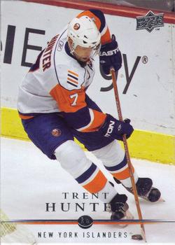 #78 Trent Hunter - New York Islanders - 2008-09 Upper Deck Hockey