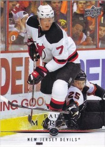 #85 Paul Martin - New Jersey Devils - 2008-09 Upper Deck Hockey