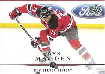 #86 John Madden - New Jersey Devils - 2008-09 Upper Deck Hockey