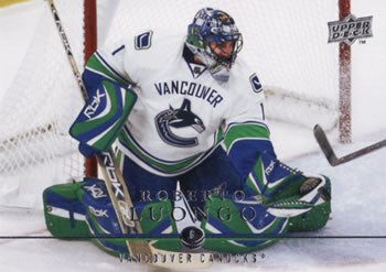 #8 Roberto Luongo - Vancouver Canucks - 2008-09 Upper Deck Hockey