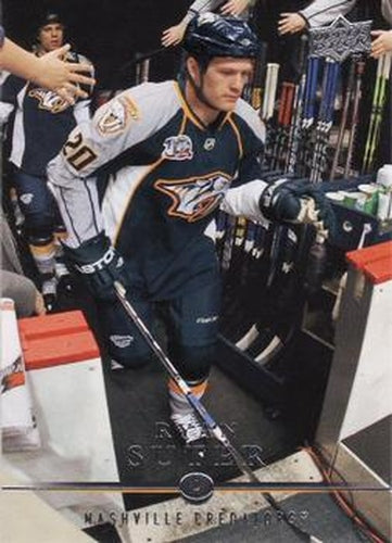 #91 Ryan Suter - Nashville Predators - 2008-09 Upper Deck Hockey